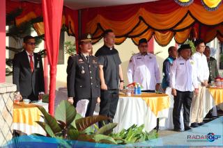 Polres Nias Gelar Upacara Peringatan Hari Bhayangkara Ke-79